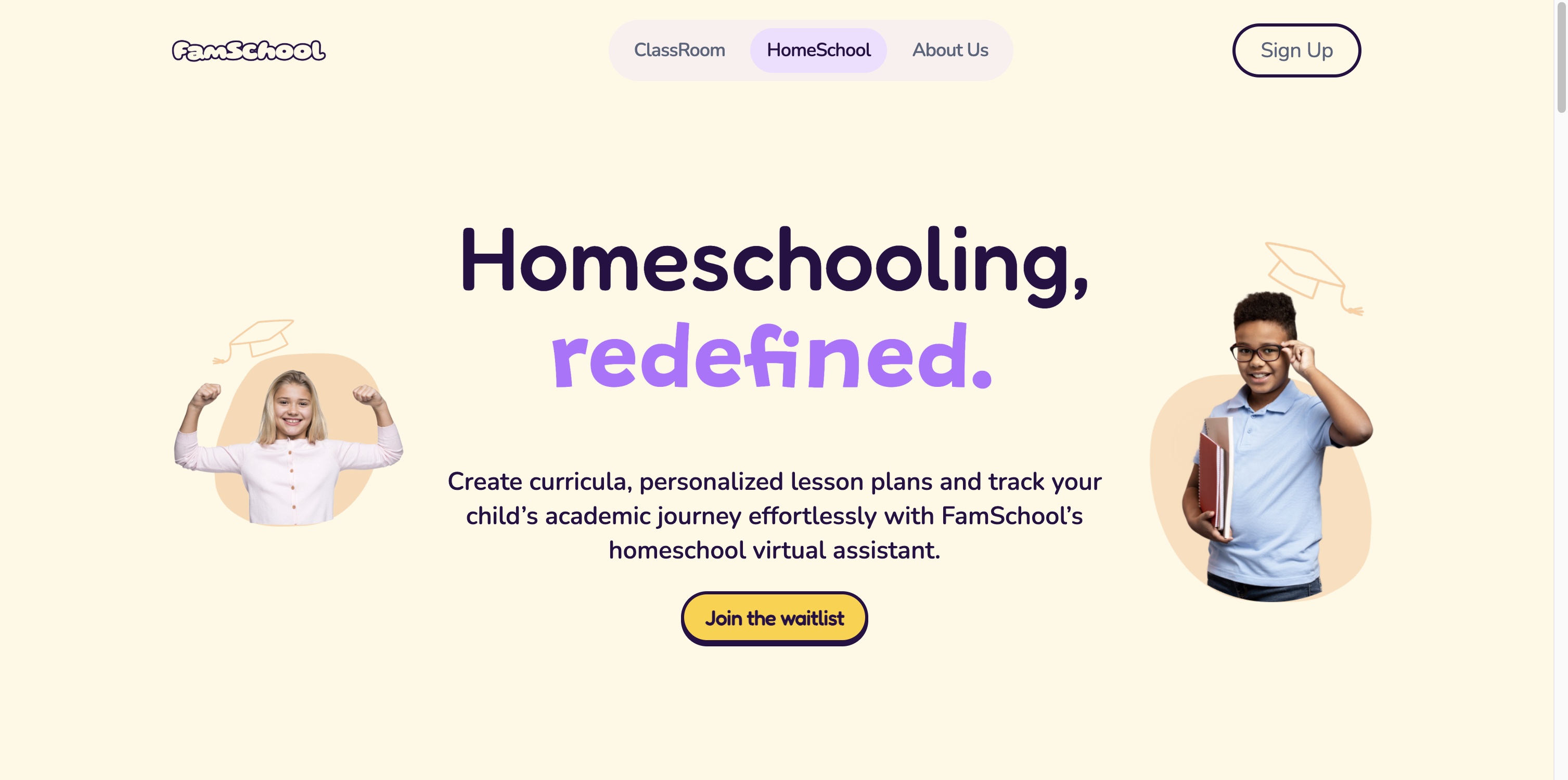 ClassRoom by FamSchool interface preview